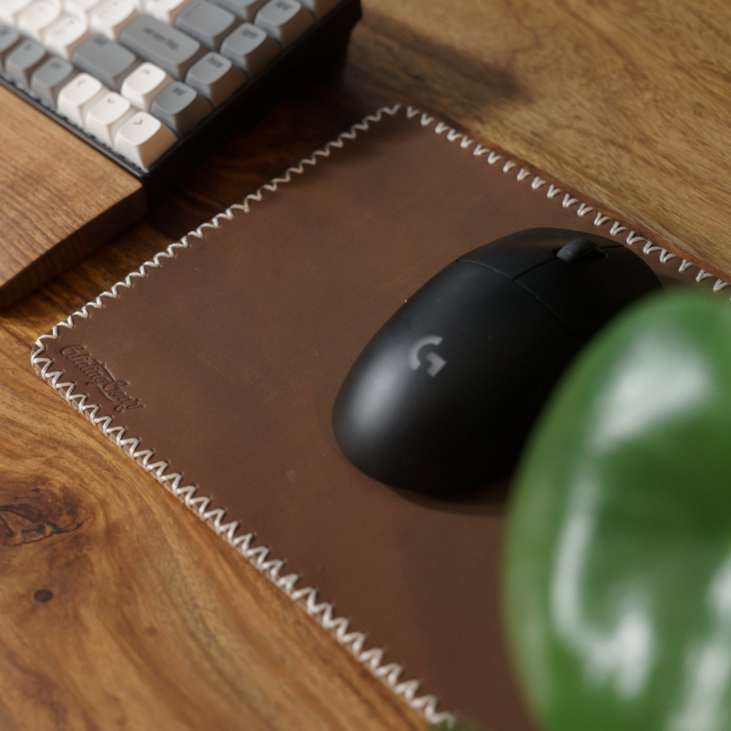 The Native Leather Mouse Pad