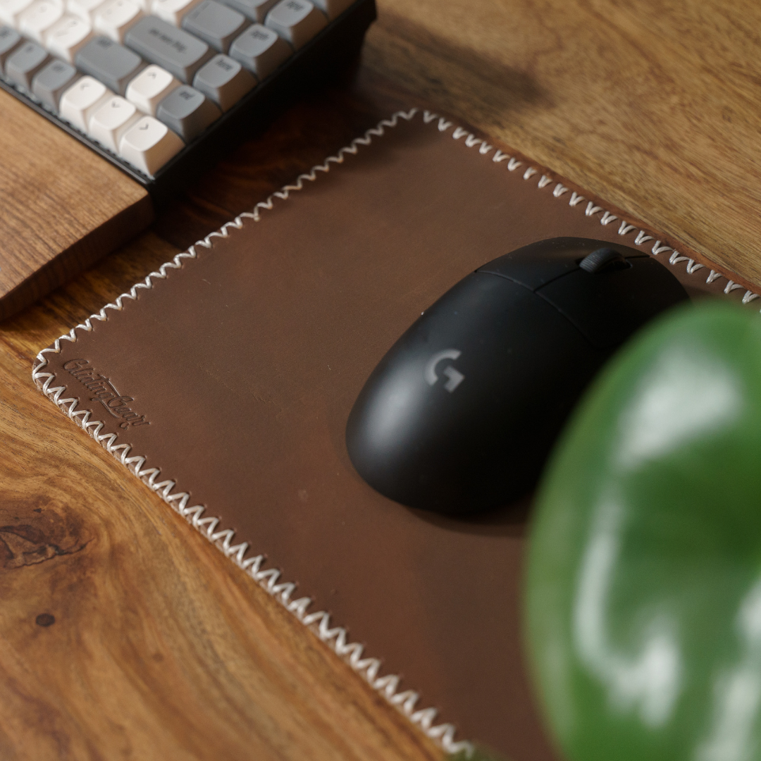 The Native Leather Mouse Pad