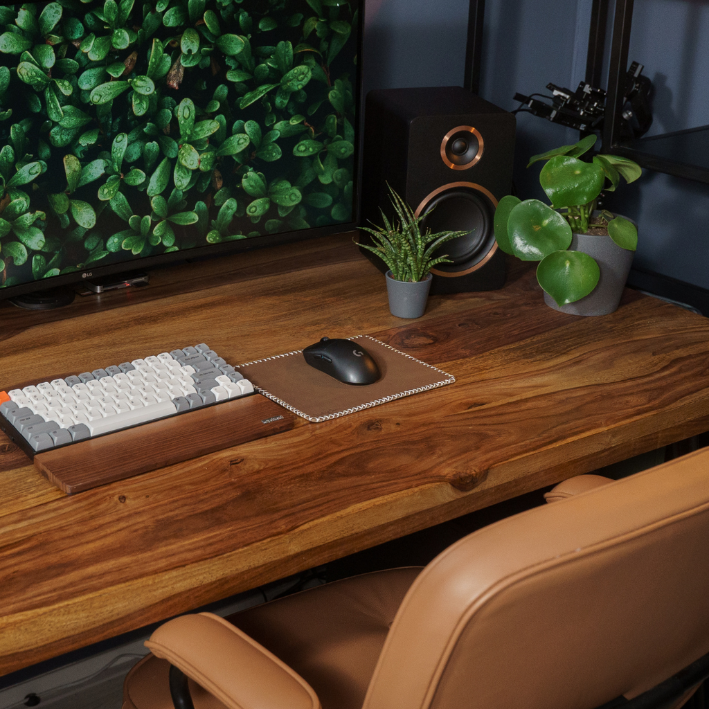 The Native Leather Mouse Pad