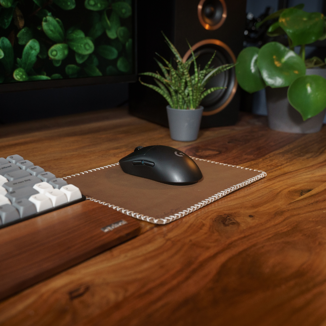 The Native Leather Mouse Pad