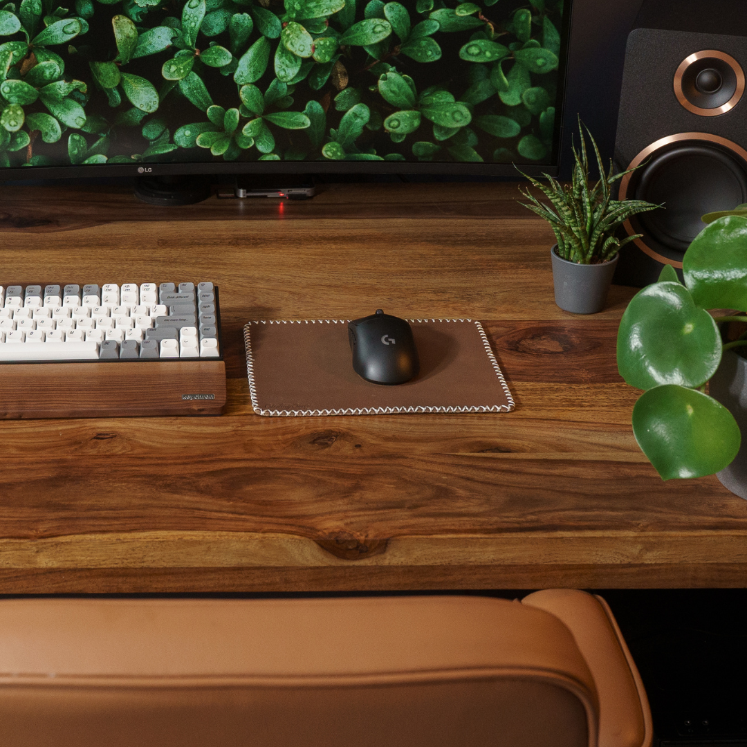 The Native Leather Mouse Pad
