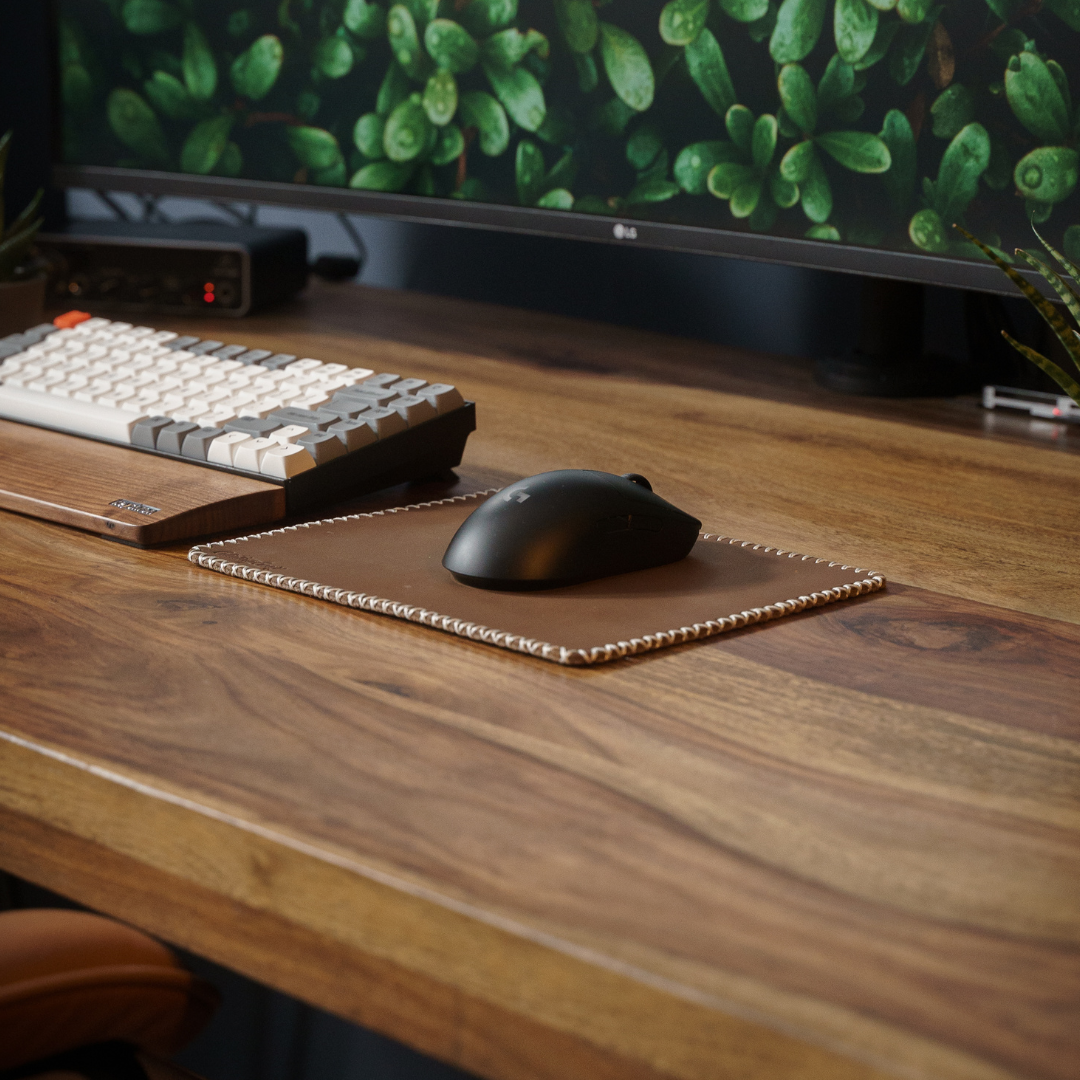 The Native Leather Mouse Pad