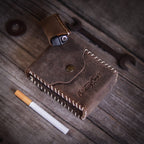 Tobacco Brown Cigarette Case