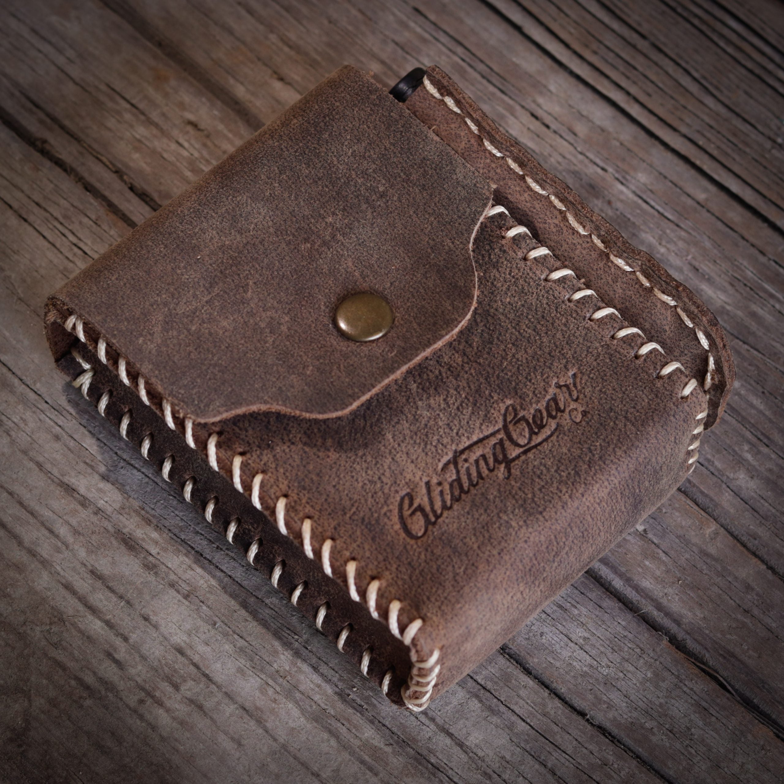 Tobacco Brown Cigarette Case