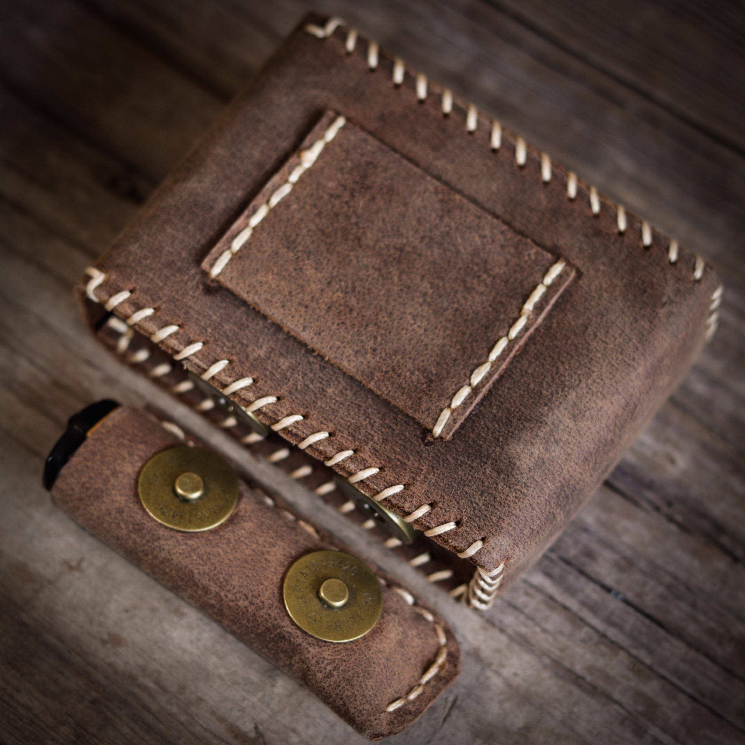 Tobacco Brown Cigarette Case