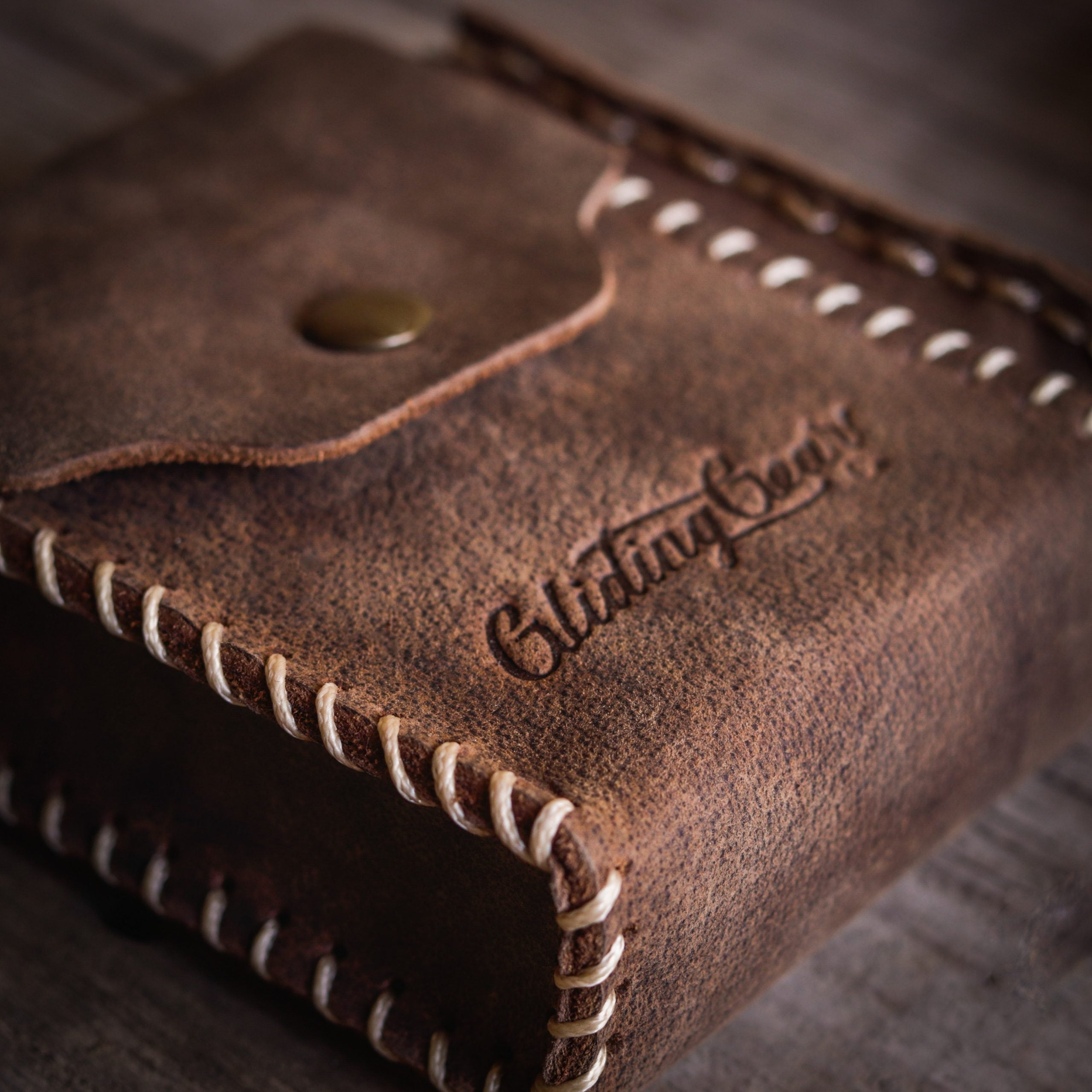 Tobacco Brown Cigarette Case